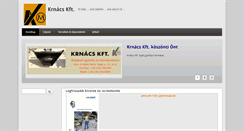 Desktop Screenshot of krnacs.hu